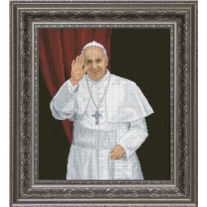Набор для вышивания мулине КРАСА И ТВОРЧЕСТВО арт.10413 Папа Римский