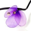 Декор тинги арт.СЛ.561079 шарик цветок цв.фиолетовый 150 см