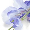 Цветы искусственные арт.СЛ.141105 обриета голубая 95 см