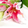 Цветы искусственные арт.СЛ.141037 лилия розовая 3 бутона 110 см