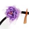 Декор тинги арт.СЛ.140070 розы декор. цв.фиолетовый 160 см