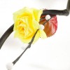 Декор тинги арт.СЛ.140068 розы с ягодками цв.желтый 160 см
