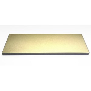 Бумага для изготовления листьев, металлик золото-серебро, ширина 52 мм арт.5213052150
