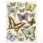 Стикеры-украшения арт.KCO-30-614451 Бабочки, Мир растений