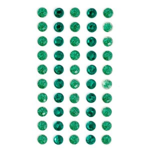 Стразы самоклеющиеся Craft Premier Зеленый арт.СР06635 8мм уп. 50 шт
