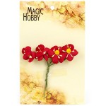 Цветы бумажные MAGIC HOBBY арт.MG-PF38 уп.4шт цв.3