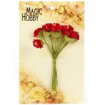 Цветы бумажные MAGIC HOBBY арт.MG-PF41 уп.12шт
