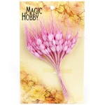 Цветы бумажные MAGIC HOBBY арт.MG-PF54 уп.12шт цв.3 розовый