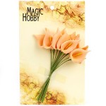 Цветы бумажные MAGIC HOBBY арт.MG-PF67 уп.12шт цв.1