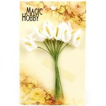 Цветы бумажные MAGIC HOBBY арт.MG-PF67 уп.12шт цв.2