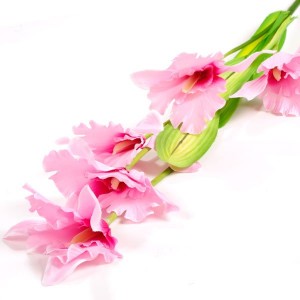 Цветы искусственные арт.СЛ.557566 ирис розовый 120 см