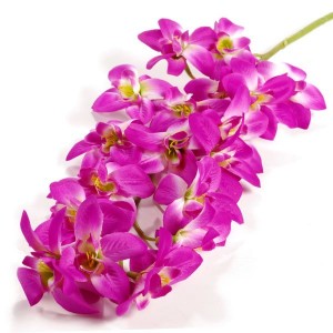 Цветы искусственные арт.СЛ.649456 орхидея фиолетовый 90 см d-7 см