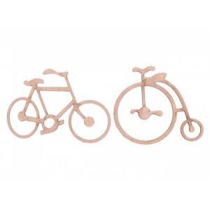 Декоративный элемент арт.CH.01889 Два велосипеда (2 шт.)