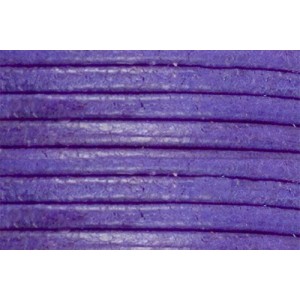 GRIFFIN Кожаный шнур, 100 см, D=2 мм, цвет: лиловый, арт.184102
