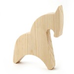 Игрушка из дерева арт.CH.011326 Пряничная лошадка