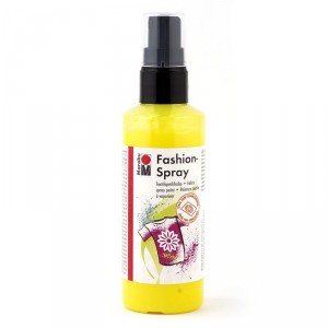 Краска-спрей по ткани Marabu-Fashion Spray, цвет 020 лимон, 100 мл