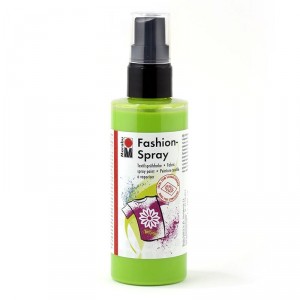 Краска-спрей по ткани Marabu-Fashion Spray, цвет 061 резеда, 100 мл