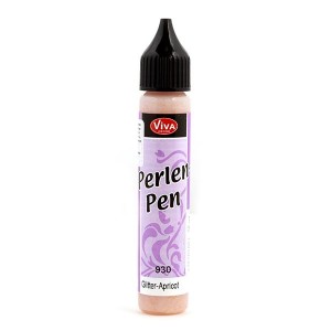Краска дсоздания жемчужин Viva-Perlen Pen арт.116293001, цв. 930 блестки абрикос, 25 мл