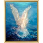 Набор ЧМ арт. КС-084 для изготовления картины со стразами Морской ангел