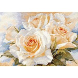 Набор для вышивания арт.Алиса - 232 Белые розы