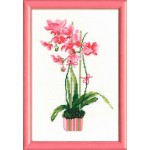 Набор для вышивания арт.СС-1162 Б Розовая орхидея 21x30 см