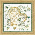 Набор для вышивания арт.СС-1353 Золотое сердце