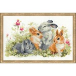 Набор для вышивания арт.СС-1416 Забавные крольчата