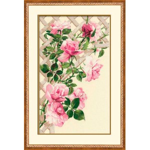 Набор для вышивания арт.СС-898 Б Розовые розы 35x55 см
