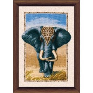 Набор для вышивания арт.ЧМ-289 Слон африканский Б 26x39 см