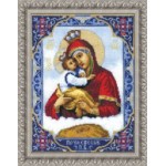 Набор для вышивания арт.ЧМ-325 Икона. Почаевская Божья Матерь Б 21,5х27,5 см