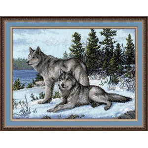 Набор для вышивания арт.Овен - 567 Волки