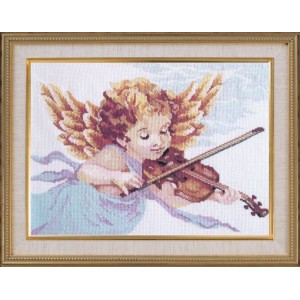 Набор для вышивания арт.Овен - 619 Ангел со скрипкой