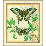 Набор для вышивания арт.РТ-С131 Тандем бабочек 20х23 см