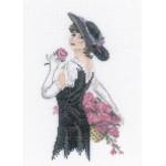 Набор для вышивания арт.РТ-С158 Дама с розами