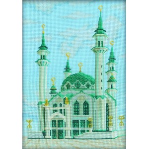 Набор для вышивания арт.РТ-M112 Мечеть Кул-Шариф в Казани Б 24х34,5 см