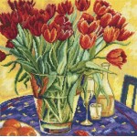 Набор для вышивания арт.РТ-M376 Тюльпаны на столе