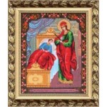 Набор для вышивания бисером арт.ЧМ.Б1104 Божья Матерь Целительница (27,5х33,6 см)