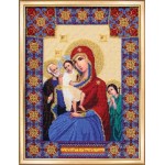 Набор для вышивания бисером арт.ЧМ.Б1132 Божья Матерь Трех Радостей (26х34,2 см)