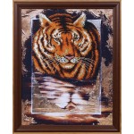 Набор для вышивания бисером арт.МК- Б067 Тигр