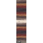Пряжа для вязания Ализе Angora Real 40 Batik (40% шерсть, 60%акрил) 5х100гр480м цв. 3380