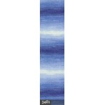 Пряжа для вязания Ализе Angora Real 40 Batik (40% шерсть, 60%акрил) 5х100гр480м цв. 3481