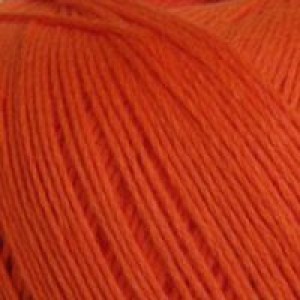 Пряжа для вязания Кабле (100%хлопок) 10х100гр430м цв.морковный