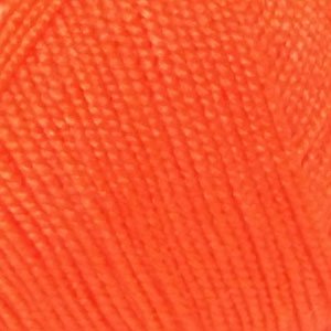 Пряжа для вязания ПЕХ Бисерная (100%акрил) 5х100гр450м цв. 189 яр.оранжевый
