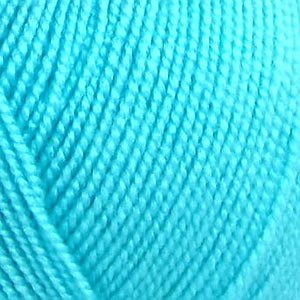 Пряжа для вязания ПЕХ Бисерная (100%акрил) 5х100гр450м цв. 222 голубая бирюза