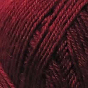 Пряжа для вязания ПЕХ Бриллиантовая (40%мериносовая шерсть+60% акрил) 5х100гр380м цв. 07 бордо