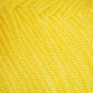 Пряжа для вязания ПЕХ Детская Новинка (100%акрил) 10х50гр200м цв. 12 желток, фас.500 гр.