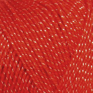 Пряжа для вязания ПЕХ Мерцающая (96%акрил+04%метанит) 5х100гр430м цв. 06 красный