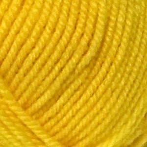 Пряжа для вязания ПЕХ Народная (30%шерсть+70%акрил ) 5х100гр220м цв. 118 подсолнух