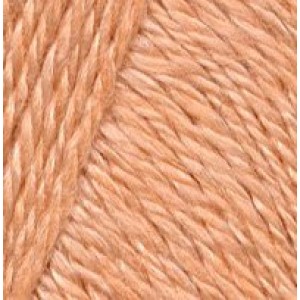 Пряжа для вязания ТРО Алиса (50%шерсть+50%вискоза) 10х100гр300м цв.2865 персик