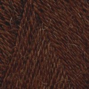 Пряжа для вязания ТРО Ангора (50%шерсть+50%ангора) 10х100гр300м цв.0413 шоколадный